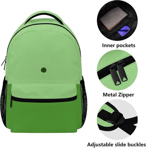Vixychicks Finn the Human's Backpack Bookbags Tag Travel Daypack Monkey Laptop Bag For Women Men in Saudi Arabia