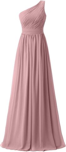 Women's Chiffon Long Bridesmaid Gowns in Saudi Arabia