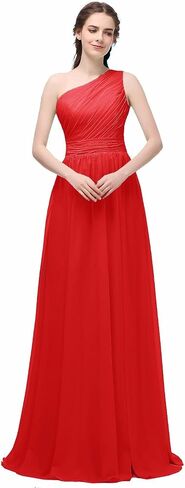 Women's Chiffon Long Bridesmaid Gowns in Saudi Arabia