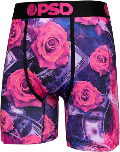 PSD Men's Floral High 3-Pack Boxer Briefs, Multi, L in Saudi Arabia