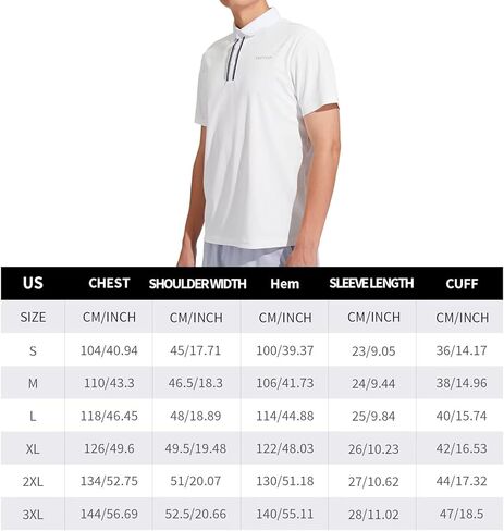 قمصان بولو للرجال جولف قصيرة راجلان سريعة الجفاف والأداء الرياضي والملابس الكاجوال in Kuwait