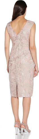 Adrianna Papell Women's Embroidered Lace Midi Dress in Saudi Arabia