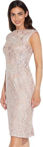 Adrianna Papell Women's Embroidered Lace Midi Dress in Saudi Arabia