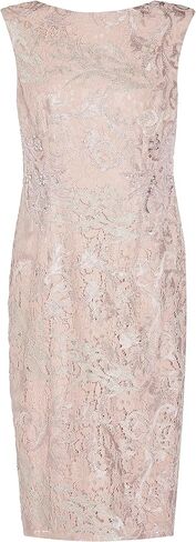 Adrianna Papell Women's Embroidered Lace Midi Dress in Saudi Arabia