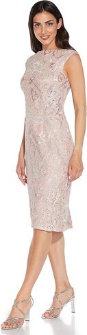 Adrianna Papell Women's Embroidered Lace Midi Dress in Saudi Arabia