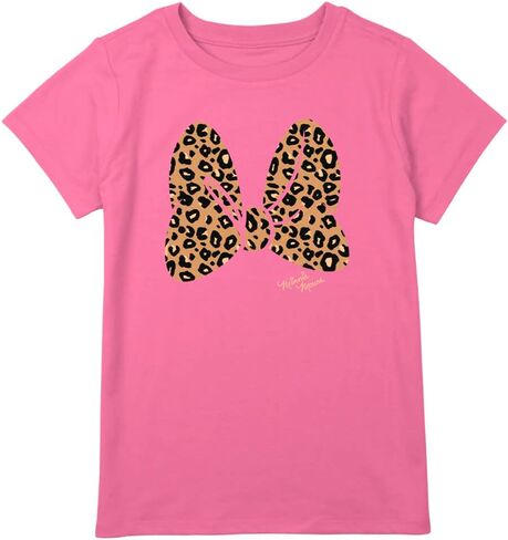 Disney Classic Mickey Animal Ears Girls Short Sleeve Tee Shirt in Saudi Arabia