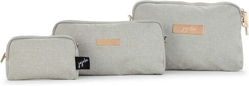 JuJuBe | Be Set Organization Pouches, Pretty Travel Toiletry Bag Set for Women, Stylish Party Clutch or Handbag in Saudi Arabia