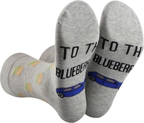 زوجان من الهدايا المستوحاة من برنامج Psych TV إلى جوارب Blueberry هدية البرنامج التلفزيوني Psych هدية للمشجعين النفسيين in Saudi Arabia
