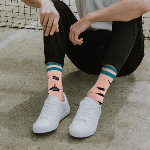 AGRIMONY Funny Socks for Men Women Teens-Fun Animal Dog Paws Socks 3D Casual Crazy Silly Socks in Saudi Arabia