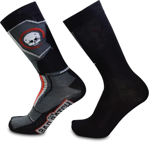Star Wars Bad Batch Hunter Tech Crosshair Wrecker 2 Pack Crew Socks, Black, L in Saudi Arabia