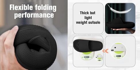 شباشب سحابة رياضية للحمام مانعة للانزلاق مريحة نعال وسادة سميكة ناعمة, 0 in Kuwait