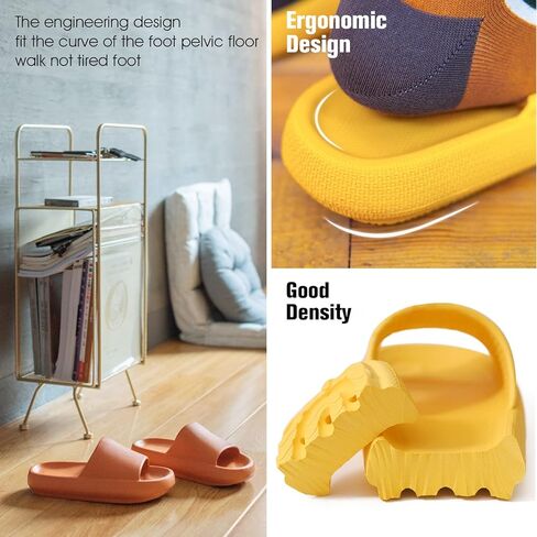 شباشب سحابة رياضية للحمام مانعة للانزلاق مريحة نعال وسادة سميكة ناعمة, 0 in Kuwait