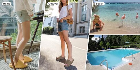 شباشب سحابة رياضية للحمام مانعة للانزلاق مريحة نعال وسادة سميكة ناعمة, 0 in Kuwait