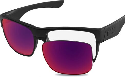 عدسات النظارات الشمسية البديلة Glintbay 100% بدقة مناسبة لـ Oakley TwoFace OO9189 in Kuwait
