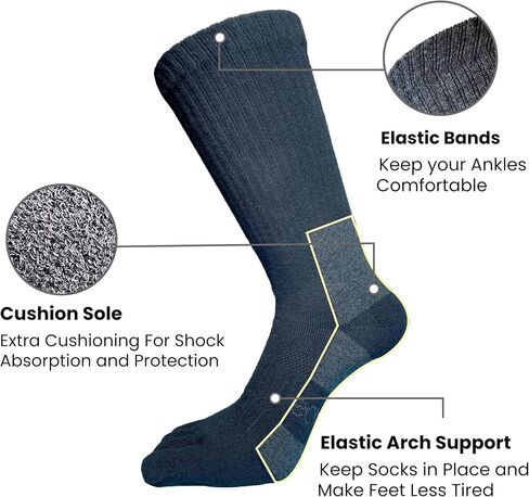 زوجان من جوارب ss soxsense المبطنة للمشي لمسافات طويلة، جوارب دائرية بخمسة أصابع من القطن للرياضات الخارجية، بدون نفطة in Kuwait