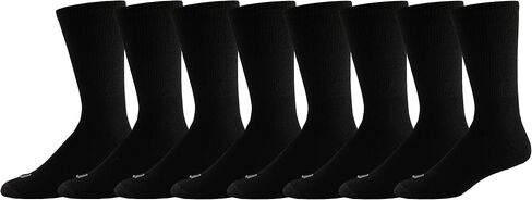 WILSON mens Dri-tech Moisture Control Athletic Crew Socks, Multipack in Saudi Arabia
