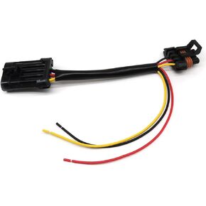 HiSport Tail Light Whip Power Harness Adapter Pigtail Jumper - Whip Pigtail Compitable with Polaris RZR 2015-2022 General 900/1000 XP 1000 - Tail Light Auxiliary Power Plug Harness
