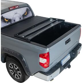 Logan Tonneau Cover Soft Tri-Fold Truck Bed for 2022-2023 Ford Maverick 4.6ft,Bed Cover Truck Bed Covers Compatible with 2022 2023 Ford Maverick 4.6ft