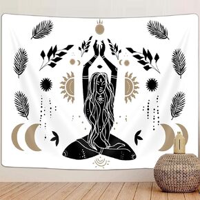 Emwnodti Horses Tapestries, Galloping Wild Farm Animal Running Desert Steed Lovely Painting Wall Art Decor Wall Hanging, Men Guys Tapestry for Bedroom Room Home Dorm, 60X40 Inch