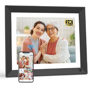 إطار صور رقمي واي فاي 11 بوصة - إطار صورة رقمي FULLJA، شاشة لمس 2K FHD IPS، 32 جيجابايت، موسيقى ستيريو، مشاركة الصور ومقاطع الفيديو عبر التطبيق والبريد الإلكتروني من أي مكان، تخزين سحابي مجاني غير محدود in Kuwait
