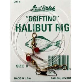 Drifting Halibut Leader Treble Hook