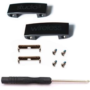 Studio 3 Hinge - Replacement Parts Head Connector Metal Repair Parts for Beats Studio3 Wireless (A1914) Headphones(Gold)