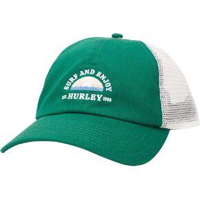 Hurley Women's Cap - Early Dawn Curved Brim Snap Back Trucker Hat
