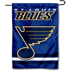 St. Louis Blues Double Sided Garden Flag
