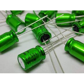10 قطعة 10 فائق التوهج 50 فولت Nichicon Muse ES BP (ثنائي القطب) درجة الصوت، مكثف درجة حرارة عالية 85 درجة 8x12 ملم للصوت الراقي in Kuwait