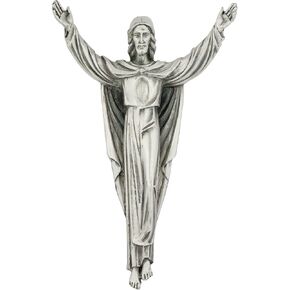 5.5" Tall Risen Christ Figure | Add to your Own Wall Cross or Religious Plaque | Great Catholic Gift for First Holy Communion and Baptism | Christian Home Crafts