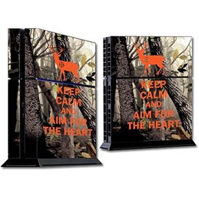 MightySkins Skin Compatible with Sony PS4 Console - Deer Hunter | Protective, Durable, and Unique Vinyl Decal wrap Cover | Easy to Apply, Remove, and Change Styles | Made in The USA