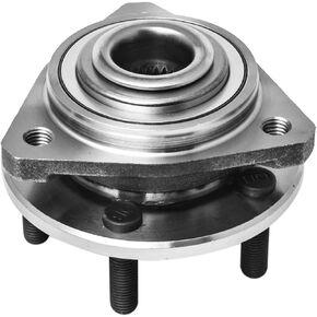 Front Wheel Hub and Bearing Assembly Left or Right Compatible Chrysler Cirrus Sebring Sedan Convertible Dodge Stratus Plymouth Breeze AUQDD 513138 [ 5 Lug ]