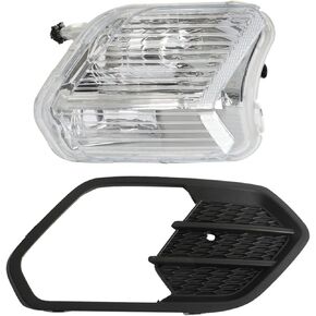 Front Bumper Fog Lights Replacement for 2017 2018 Escape Kuga Lamp+Cover RH Right Side