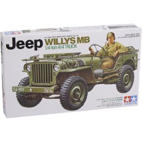 TAMIYA Jeep Willys 1/4 Ton 4X4 Hobby Model Kit for ages 168 months to 1200 months