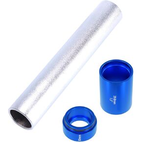 Bike Fork Crown Race Setting Tool,Bike Headset Base Spacer Install Tool,Aluminum Alloy Bicycle Front Fork Setter Driver Kit Bike Headset Front Fork Setter Bicycle Repairing Tool