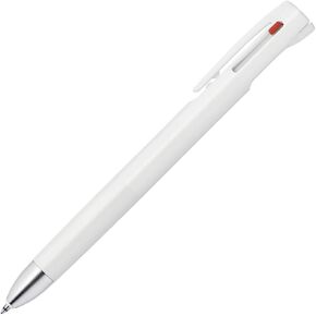 Zebra Zbra 3 Color Ballpoint Pen, Blen 3C 0.7mm, Gray Body (B3A88-GR)
