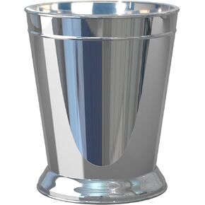 nu steel Timeless Polished Stainless Steel Wastebasket, 9-Quart