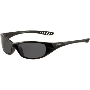 Kleenguard V40 Hellraiser Safety Glasses (25714), Smoke Lens with Black Frame, 12 Pairs/Case