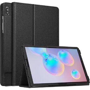 Fintie Folio Case for Samsung Galaxy Tab S6 10.5" 2019 (Model SM-T860/T865/T867), [Patented S Pen Slot Design] Slim Fit Stand Cover Auto Sleep/Wake, Black
