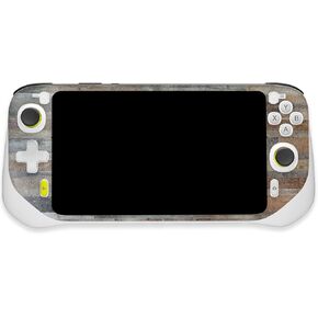 MightySkins Glossy Glitter Skin Compatible with Logitech G Cloud Gaming Handheld - Gray Wood | Protective, Durable High-Gloss Glitter Finish | Easy to Apply | Made in The USA