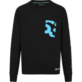Mercedes AMG Petronas F1 Men's George Russell Long Sleeve Tshirt