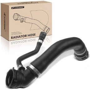 A-Premium Radiator Coolant Hose Compatible with BMW E39 Series 540i 1998-2003, E38 Series 740i 1999-2001, 740iL Series 1999-2001, V8 4.4L, Radiator To Engine, Upper Side, Replace# 11531711321