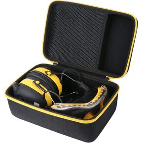 Khanka Hard Travel Case Replacement for Compatible with 3M WorkTunes AM/FM Hearing Protector
