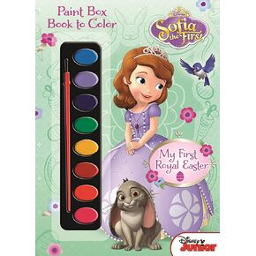 Bendon Disney Sofia The First 48-Page My First Royal Easter Coloring and Activity Book with 8 Watercolors