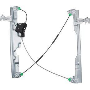 A-Premium Power Electric Window Regulator Without Motor Compatible with Nissan Quest 2004-2009 Mini Passenger Van Front Right Passenger Side
