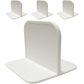 SOLUSTRE 4Pcs Plastic Playpen Stabilizer Feet Support Adhesive Toddler Safety Baffle Playpen Stabilizing Accessories in Kuwait