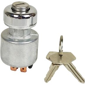 Ignition Starter Switch 25150-02H01 Compatible with Nissan Forklift J02 for TCM Compatible with Hyster 3034433 25150-L1806 25150-00H00