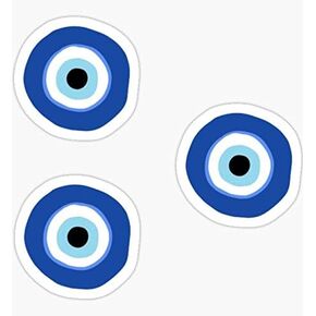 Evil Eye Pack Sticker - Sticker Graphic - Auto, Wall, Laptop, Cell, Truck Sticker for Windows, Cars, Trucks