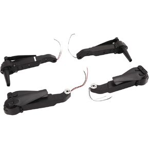 Keenso RC Quadcopter Axis Arms with Motor Propeller, Lightweight ABS and Metal Racing Drone Frame Replacement Parts for E88 E88MAX E525 P1