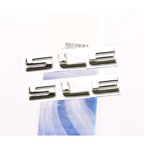 2X OEM كروم SLE حرف لوحة شعارات شارات استبدال لسييرا دينالي لامع in Kuwait